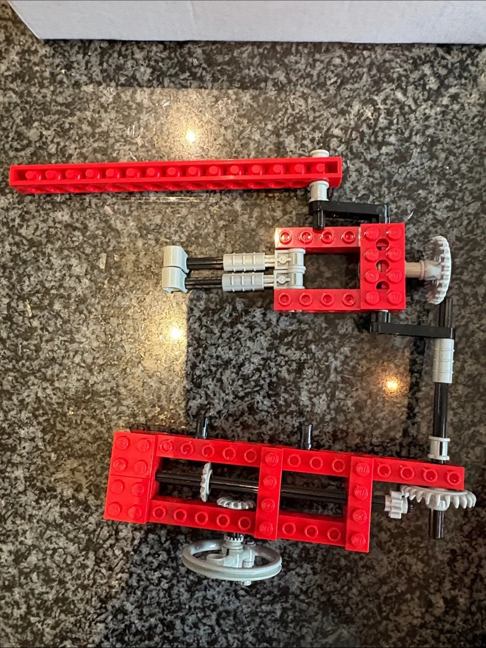 LEGO 8032 Technic Red and White Off-Road Buggy Set